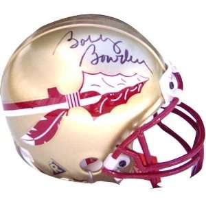 Bobby Bowden Autographed Football Helmet(Unframed)   Autographed 