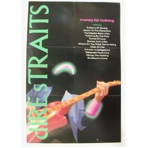 Dire Straits Poster Money for Nothing The