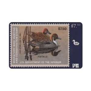 Collectible Phone Card Duck Hunting Permit Stamp Card #49 Void After 