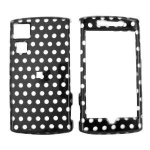  For Garmin Nuvifone G60 Hard Plastic Case Polka Dots 