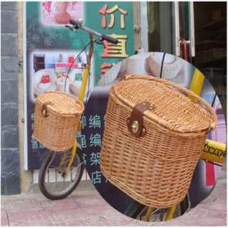 2012 Cycling BICYCLE BIKE WILLOW WICKER Manual BASKET CLASSIC Style 