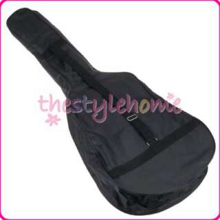 40 Black Soft Guitar case Gig Bag for Acoustic Guitar  