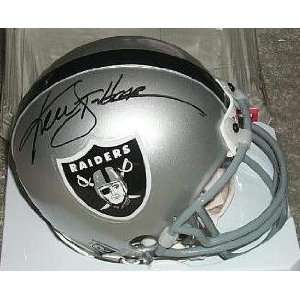 Autographed Ken Stabler Mini Helmet   Riddell  Sports 