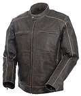 MOSSI Mens Nomad Premium Leather Jacket   Size 40  