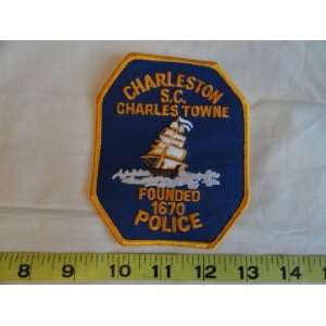    Charleston S.C. Charles Towne Police Patch 