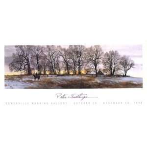  Hedgerow Finest LAMINATED Print Peter Sculthorpe 40x18 