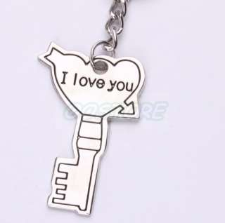 Sweet I Love&Miss You Key Chain New Keyring Keyfob Gift k50  