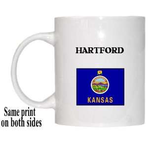  US State Flag   HARTFORD, Kansas (KS) Mug 