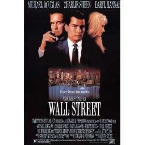  WALL STREET   GREED IS GOOD   MOVIE POSTER (Size 27x40 