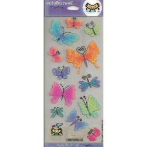  Butterflies Scrapbook Stickers (87202) 
