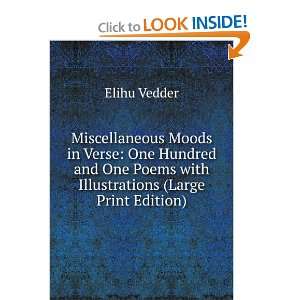   Poems with Illustrations (Large Print Edition) Elihu Vedder Books