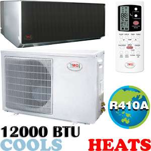 12000 BTU Ductless Mini Split Air Conditioner, Heat Pump   MIRROR 