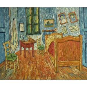 Vincents Bedroom in Arles by Vincent van Gogh:  Home 