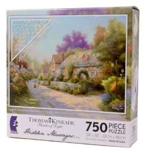   : Thomas Kinkade: Foxglove Cottage with Hidden Messages: Toys & Games