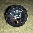 Vintage Faria Electrical 2 Engine Oil Pressure Gauge