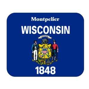  US State Flag   Montpelier, Wisconsin (WI) Mouse Pad 