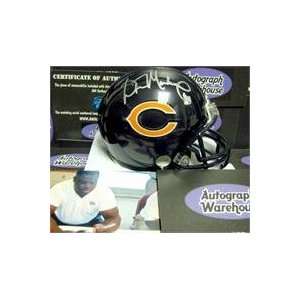  Wilber Marshall autographed Football Mini Helmet (Chicago 