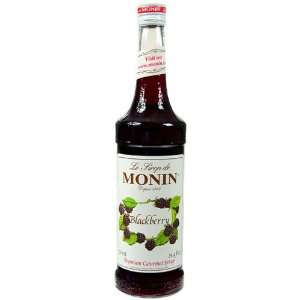 Monin M AR006A 12 750 ml Blackberry Syrup