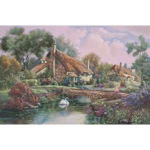Carl Valente   Village Of Dorset Canvas 