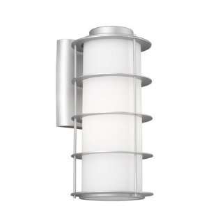 Hollywood Hills One Light Outdoor Wall Sconce Finish Vista Silver