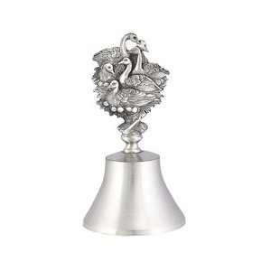  Woodbury Pewter Bell   6 Geese Laying   3.75 in. Kitchen 