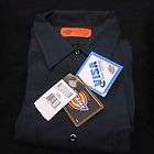   LL508 Mens Premium Industrial Long Sleeve Work Shirt NWT   NAVY