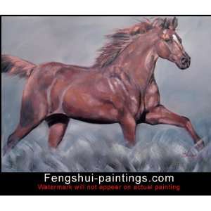   Art, Modern Art Painting, Oil Paintings Horse, Canvas Painting c0612
