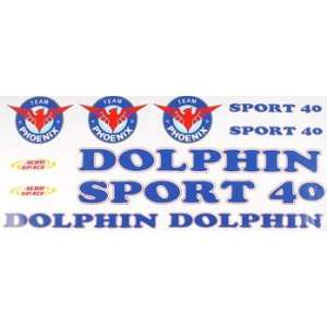  Decal Sheet Dolphin .40 ARF Toys & Games