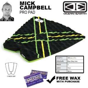  Ocean & Earth Mick Campbell Surfboard Traction Pad Sports 
