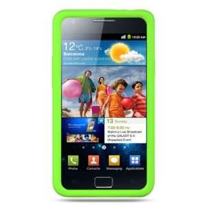  GREEN Soft Silicone Skin Cover Case for Samsung Galaxy S 