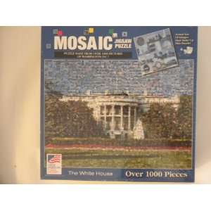  Mosaic Jigsaw Puzzle: The White House: Toys & Games