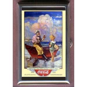  N.C. WYETH COCA COLA VINTAGE Coin, Mint or Pill Box Made 