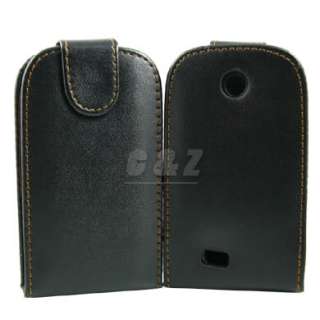 New Leather Case Pouch + LCD Film for Samsung i5500 Galaxy 5 b  