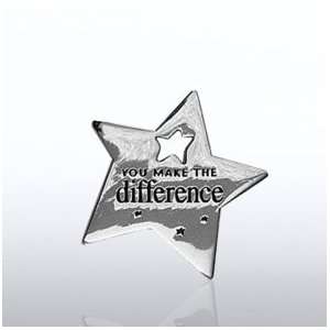   Lapel Pin   Milestone   You Make the Difference Star