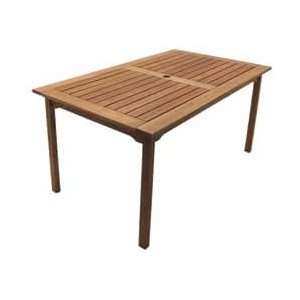  Milano Outdoor Dining Table   Rectangular Table: Patio 