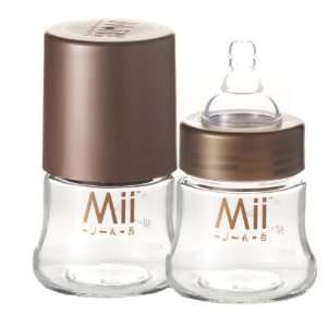  Mii 2 Pack Forever Nurser Bottle, 4 Ounce: Baby