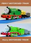   TRACKMASTER THOMAS And Friends MOTORISED Engine TRAIN Percy & Hanry