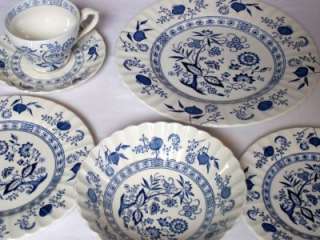 Pc J&G Meakin Classic Blue Onion Nordic Place Setting  