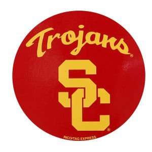  USC Trojans Round Vinyl Decal
