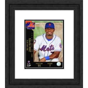  Framed Jose Reyes New York Mets Photograph Sports 
