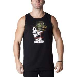  Metal Mulisha Full Metal Mens Tank Racewear Shirt   Black 
