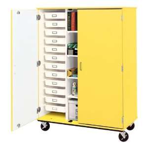   Heavy Duty Storage Cabinet, 12 Trays and 4 Shelves: Home & Kitchen
