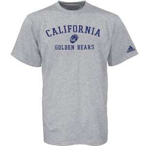  Adidas Cal Golden Bears Ash Practice T shirt: Sports 
