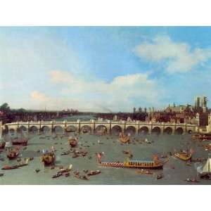  Bridge, London, with the Lord Mayors Proces