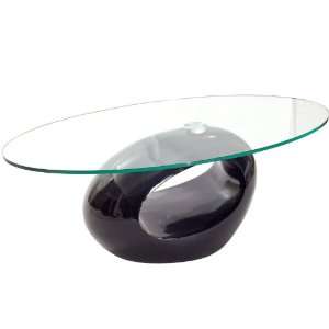  Omega Coffee Table with Black Base