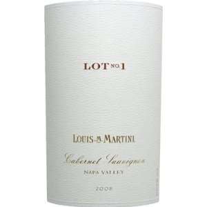  2008 Louis M. Martini Cabernet Sauvignon Napa Valley Lot 1 