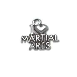  I Heart (Love) Martial Arts Charm Jewelry