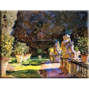 Villa di Marlia, Lucca 16x12 Streched Canvas Art by Sargent, John 
