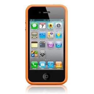  Apple iPhone 4 / 4S Bumper (OEM), Orange Cell Phones 