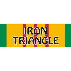  Iron Triangle Vietnam Service Ribbon Decal Sticker 9 